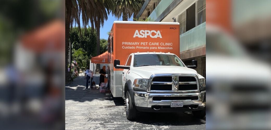 ASPCA Primary Pet Care Clinic Truck