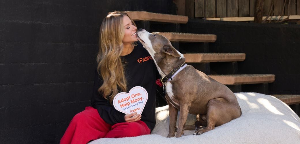 Ariana Madix with her dog, Mya Moon