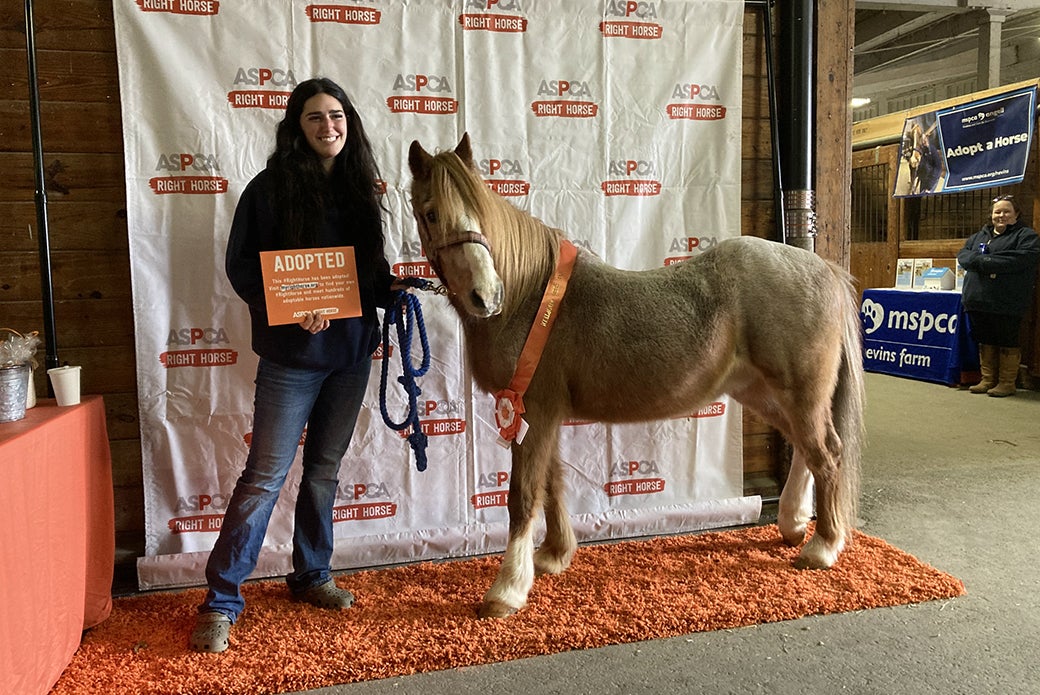 Rock and his adopter