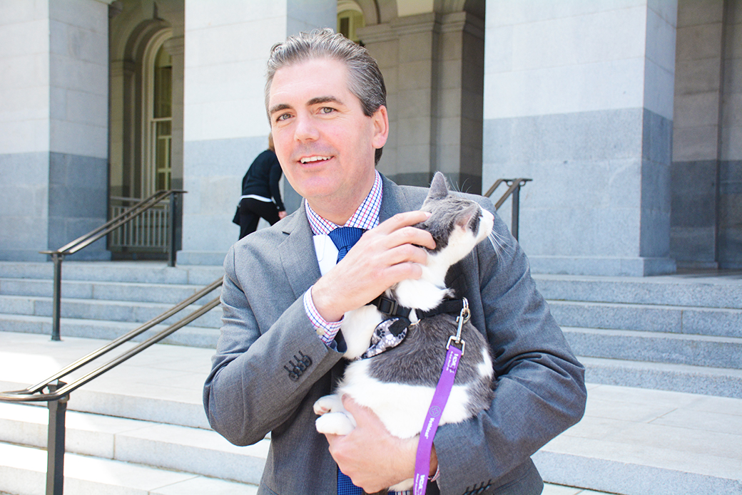 Adoptable Pets Mingle with California Lawmakers at ASPCA’s Annual Paws for Celebration!