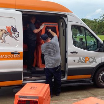 ASPCA Assists Local Shelters in Evacuating Homeless Animals in Path of Hurricane Ida