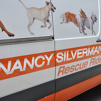 Nancy Silverman rescue ride van