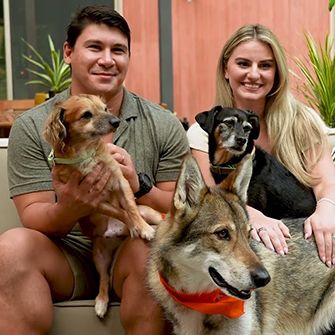 TIki Aubrey and Vince